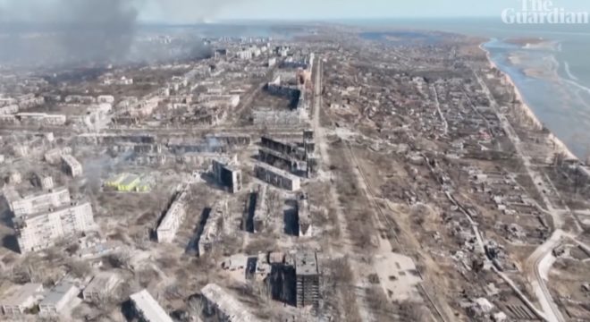 Before And After Footage Of Mariupol Shows Scale Of Devastation From The Invasion Of Ukraine