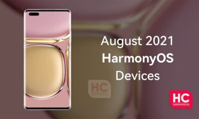 HarmonyOS August 2021 devices