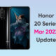 Honor 20 March 2022 update