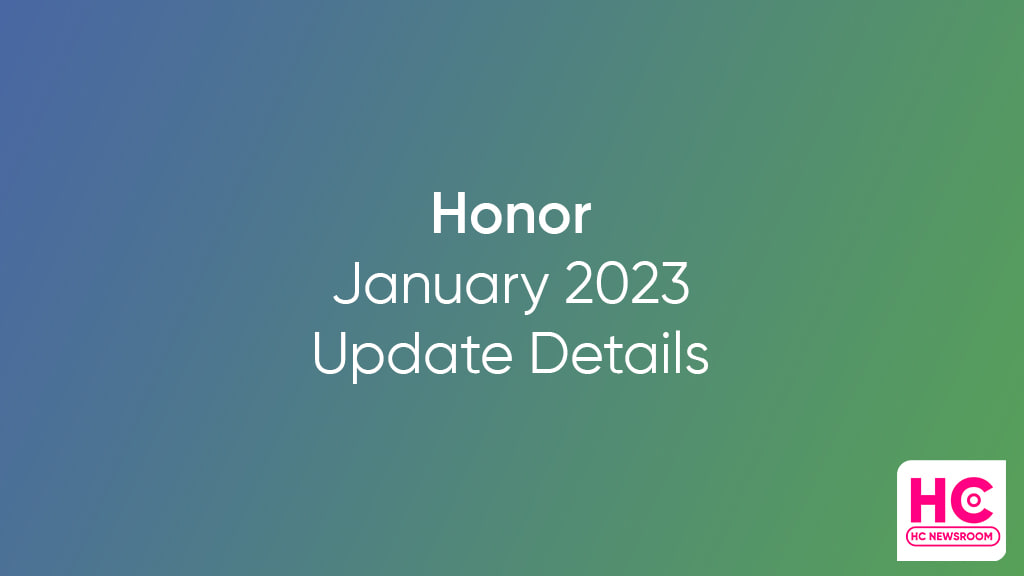 honor january 2023 magic ui details