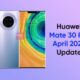 Huawei releases April 2022 security update for Mate 30 Pro [EMUI 12/Global]