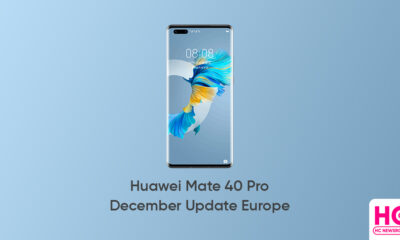 Huawei Mate 40 Pro december EMUI 2022 update Europe