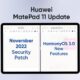 Huawei MatePad 11 November 2022 update
