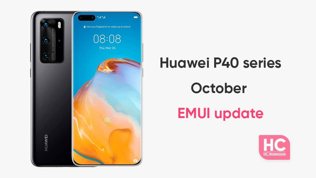 Huawei P40 series October 2021 update