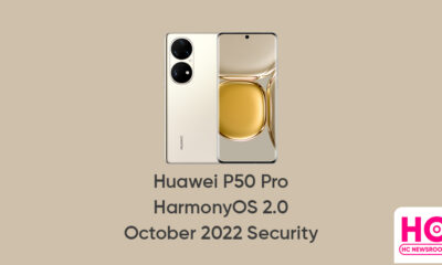 standard huawei p50 october security