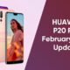 Huawei P20 Pro February 2022 update