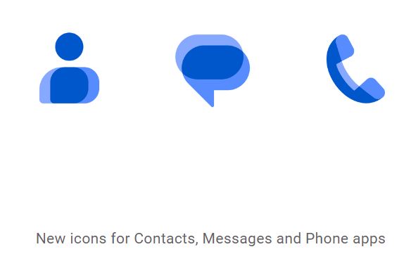 Google Messages icons features