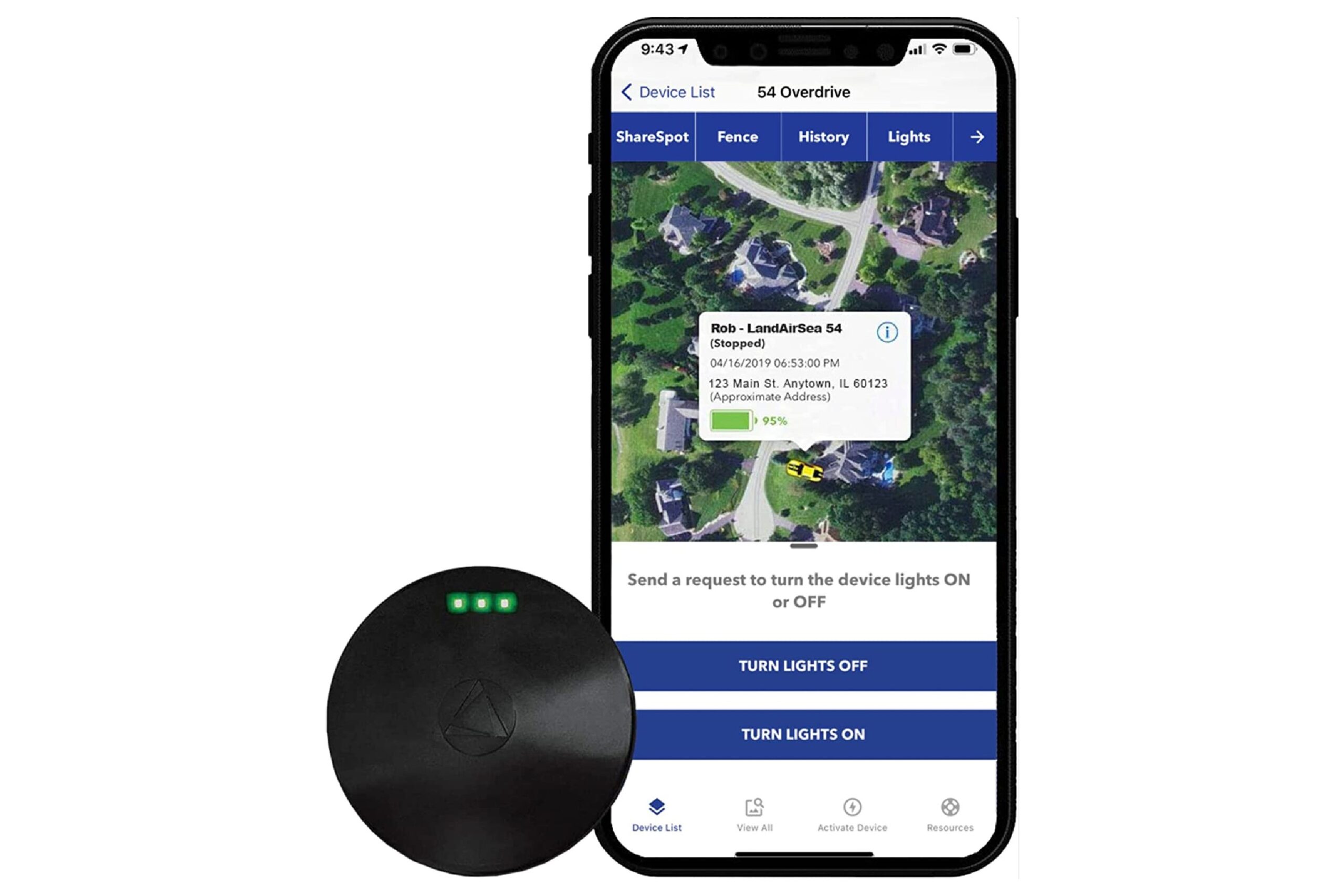 LandAirSea 54 GPS Tracker